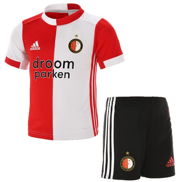 Trikot Feyenoord Rotterdam Heim Kinder 2019-20 Rote Fussballtrikots Günstig